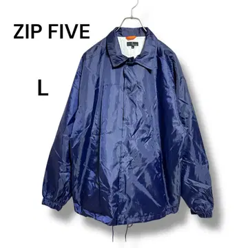[ 새상품급 ] ZIP FIVE 나일론 자켓 L 네이비 플리스 안감