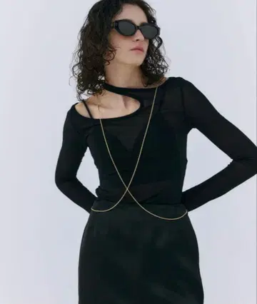 josemoon CURVE LINE SHEER CUTSEW