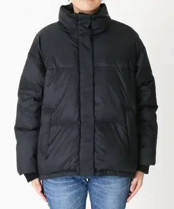 SLOBE citron. 슬로브 시트론 스탠드 다운 자켓 블랙