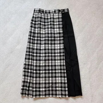 MACKINTOSH PHILOSOPHY 울 스커트 샤기 체크 36