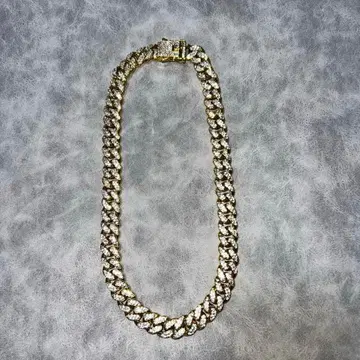 CZ 다이아 쿠바 링크 블링블링 팔찌 HIPHOP 주얼리