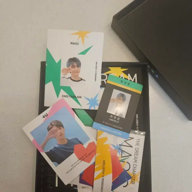 투바투 투모로우바이투게더 꿈의 장 매직 태현 연준 포카앨범 풀세트