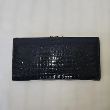 CROCODILE 크로커다일 장지갑 블랙