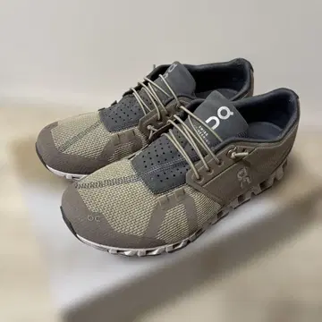 [ 26cm ] On 클라우드 러닝화 베이지/그레이