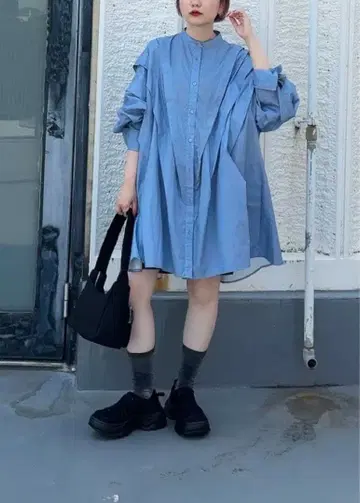 KBF 스티치 디자인 슬립온/블랙