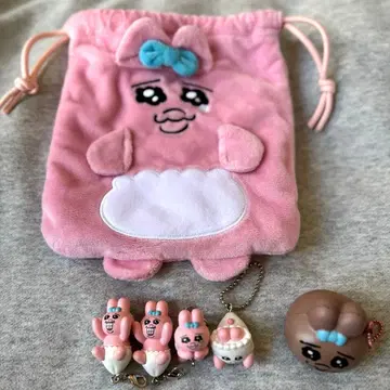 빤쮸토끼 복조리 키링