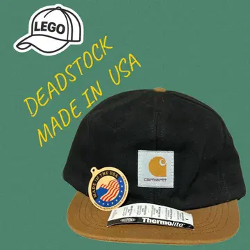 데드스탁 USA제 칼하트 덕 캡 귀마개 블랙