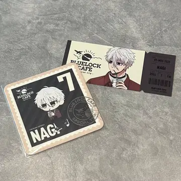 나기 세이시로 콜라보 카페 special trip 코스터, 티켓