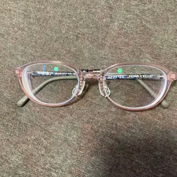 FUWA CELLU 클리어 핑크 안경