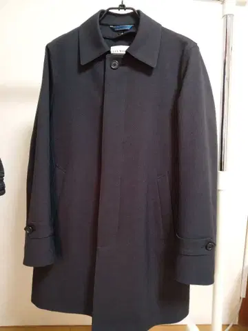 다크 네이비 스텐카라 코트