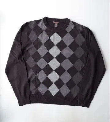DOCKERS 다커스 아크릴 니트 스웨터 XL 아가일 무늬