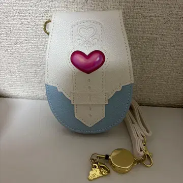 미사용품 빛의 전사 프리큐어 큐어 화이트 카드 코뮤니형 홀더