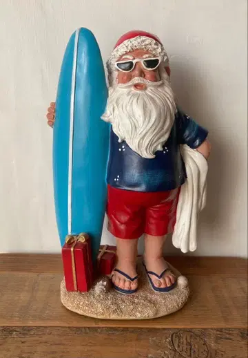 산타 SURF 오브제 베이플로우 크리스마스 입상