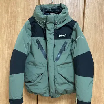 Schott 후드 부착 다운 자켓