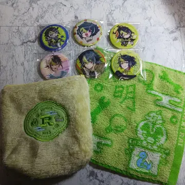 이하 라이 캔뱃지 파우치 손수건