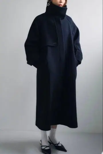 FRAY I.D 울 리버 발마칸 코트