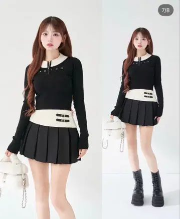 darich 니트 셋업