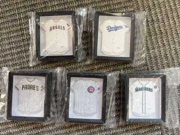 야구팀 미니 저리 피규어 5개 세트