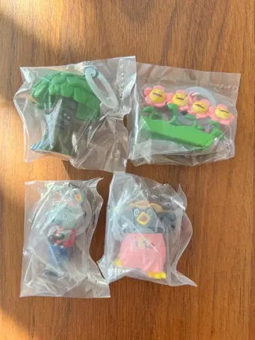 니코니코푼 메지루시 가챠 마스코트 4개 세트