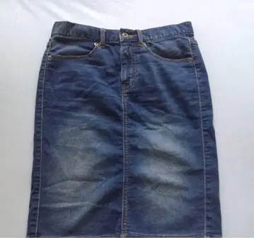 GU 데님 타이트 스커트