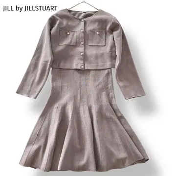 JILL by JILLSTUART 자켓 세트 원피스 니트 그레이
