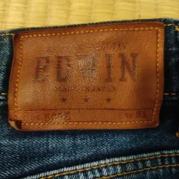 EDWIN 505Z W31 인심 73cm 스트레이트 데님 일본제