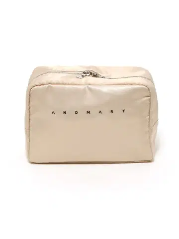 andmary Dear my wide pouch beige