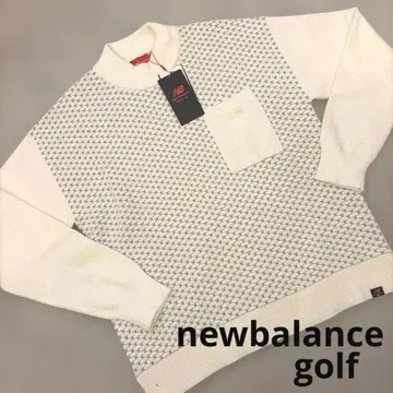 뉴발란스 옵티컬 모크넥 따뜻한 니트 풀오버 새상품