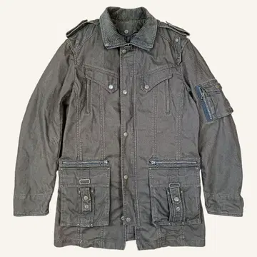 MK Michel Klein Homme 밀리터리풍 자켓 브라운 48