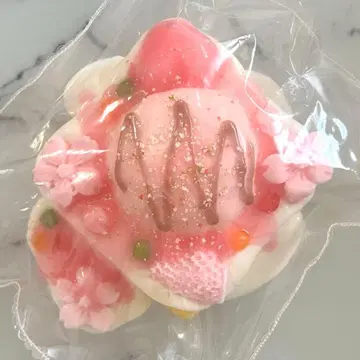 kikisquishy 벚꽃 토스트 XL 사이즈 멍한 준흙