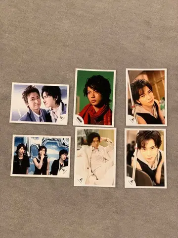 아라시 로고 사진 마츠모토 준 오노 사토시 사쿠라이 쇼 니노미야 카즈나리