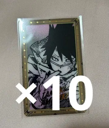 히로아카전 원화전 금박 클리어 카드 아마지키 타마키 10장
