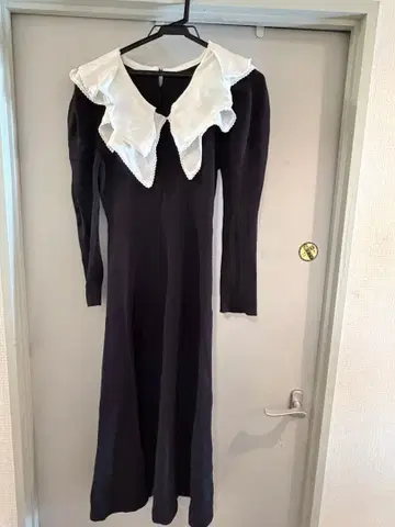 SNIDEL 블랙 니트 원피스 사이즈 0