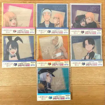 그 비스크 돌은 사랑을 한다 애니플렉스 복권 D상 클리어 색지 7종 세트