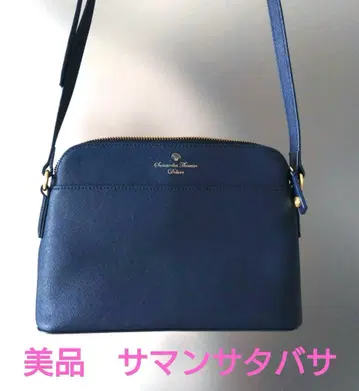 새상품급 사만다 타바사 숄더백 네이비
