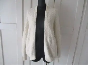 23구 알파카 니트 블루종