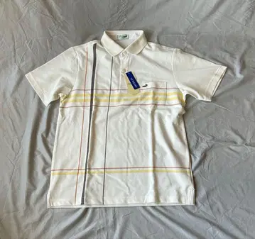 Lacoste 스트라이프 피케 셔츠 새상품 택 포함