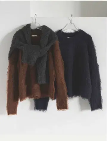 Brashed Knit Pullover anuke 안누크