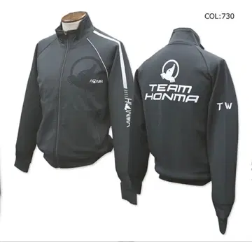 혼마골프 긴팔 블루종 풀 집업 스트레치 골프웨어 사이즈:XL