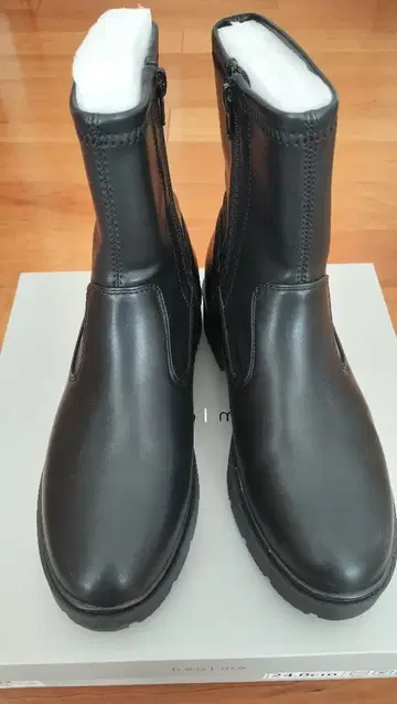 아스비 힐미 부츠 사이드 지퍼 부착