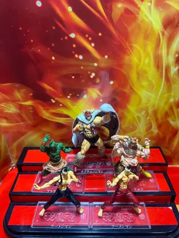 초인기 근육맨 초조형혼 5체 세트