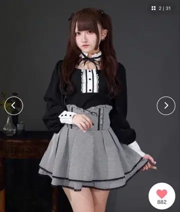 palelfy 도리 초커 블라우스