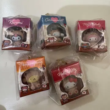 산리오 가챠 가챠가챠 미니어처 패키지 컬렉션
