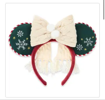 미키 모양 크리스마스 머리띠