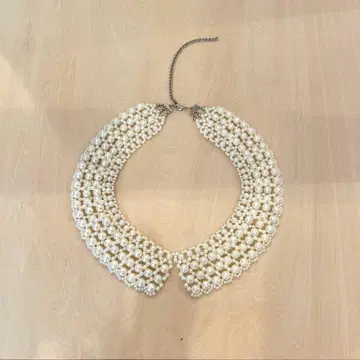 탈부착 카라 펄 비즈