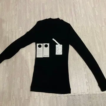 MALU 캐시미어 보틀넥 니트