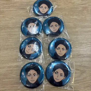 하이큐 x 코스모 월드 아카아시 케이지 캔뱃지