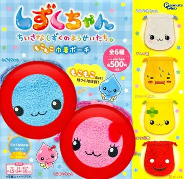 시즈쿠짱 모코모코 복조리 파우치 가챠가챠 시즈쿠짱 우루오이짱