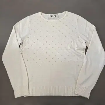 ROPE 니트 스웨터 화이트 M