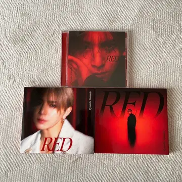 야마다 료스케 앨범 RED 초회 한정판1+초회 한정판2+일반ver